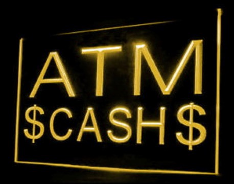 ATM Cash Machine LED Neon Sign